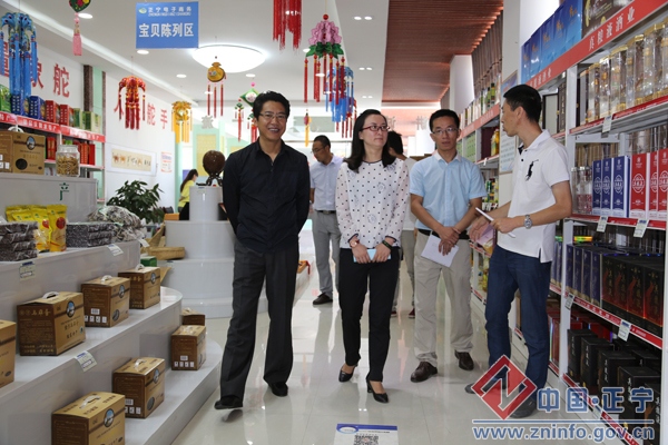 团市委书记罗睿来正宁调研指导工作