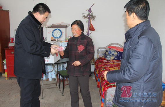 张龙杰春节慰问送温暖