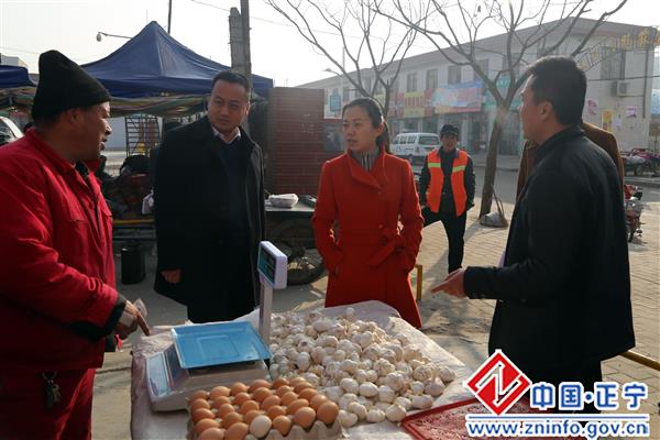 石芳深入兴旺市场督查诚信计量体系建设情况