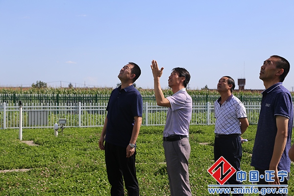 张龙杰督查全县防汛工作