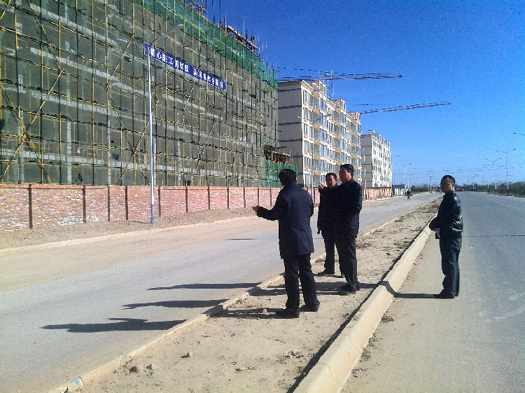 蔡文辉督查县城重点建设项