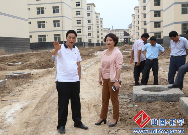 蔡文辉督查县城重点项目建设