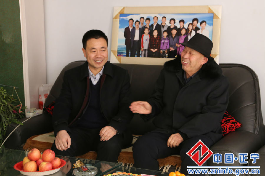 张龙杰开展“两节”送温暖慰问活动