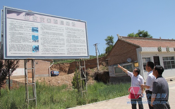 张龙杰督查全县水利项目建设和防汛工作