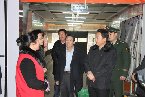 我县开展春节前安全生产检查