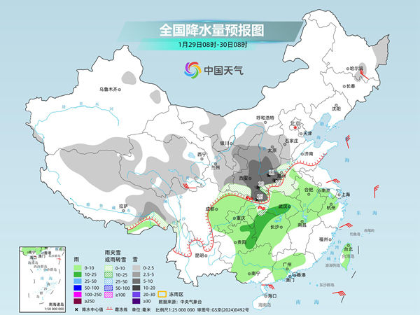 今天西藏局地或现特大暴雪 后天起冷空气携大范围雨雪影响我国