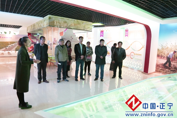 20170410045758982.jpg 兰州工业学院经济管理学院贾杰华院长一行来我县调研