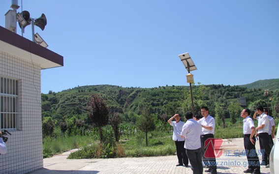 张龙杰督查全县水利项目建设和防汛工作