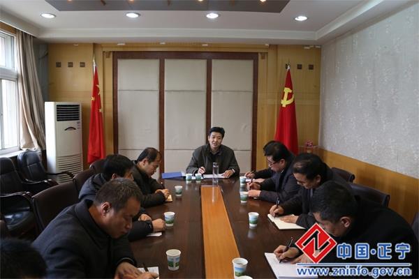 刘刚主持召开全县市场联合执法大检查活动部署安排会议