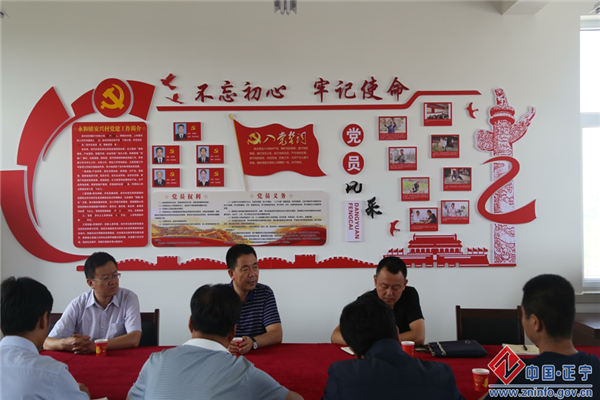 张龙杰深入党建联系点调研基层党建工作