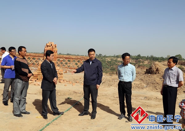 张龙杰督查全县上半年重点工作