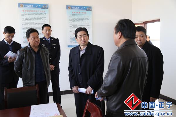 梁世刚督查正宁县司法行政工作
