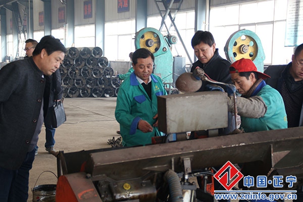 市安委办督查组督查我县全国“两会”期间 安全生产工作