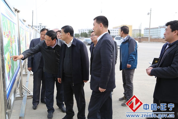 钱建华来正宁县督查第一季度经济工作