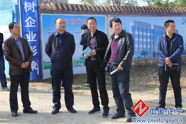 市规划局副局长杨兴儒督查正宁县城乡规划工作