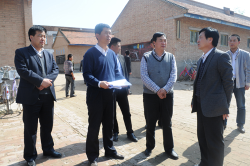 蔡文辉调研乡镇项目建设情况