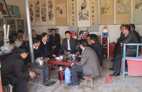 张龙杰调研正宁电厂征地拆迁安置工作