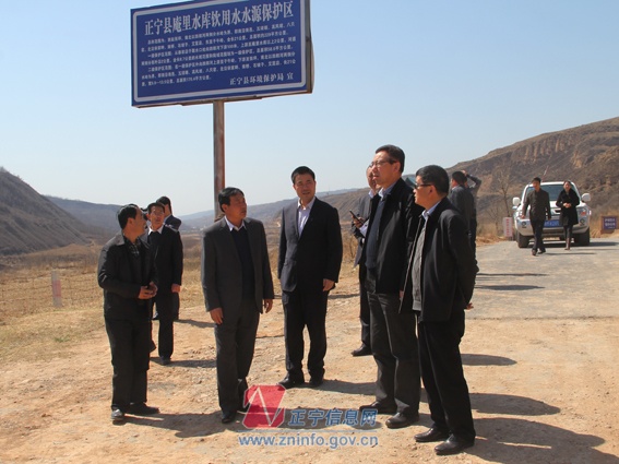 肖铮督查正宁环保工作