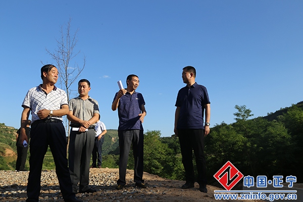 张龙杰督查全县防汛工作