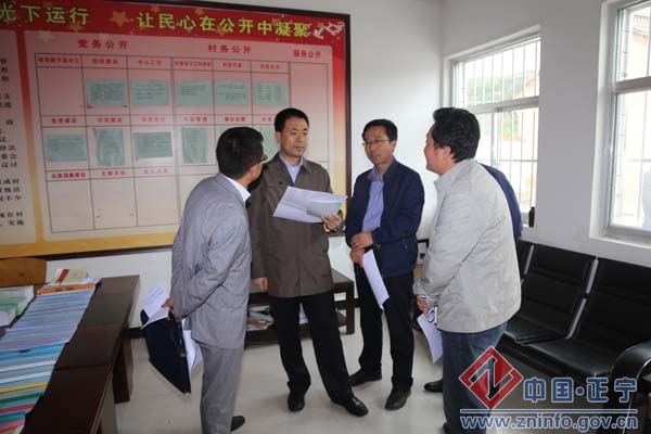 张龙杰赴三嘉乡松树坪村督查调研精准扶贫工作