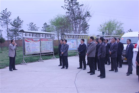 全市政法综治工作观摩团参观正宁反邪教警示宣传教育基地
