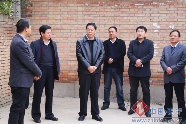 蔡文辉督查全县棚户区改造进展情况