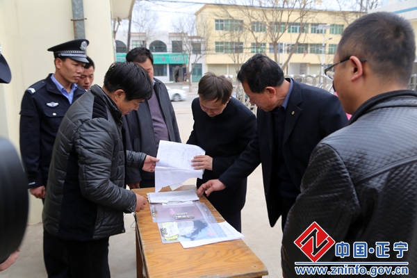 市校安委会工作组督查正宁县学校安全及校园周边环境综合治理工作