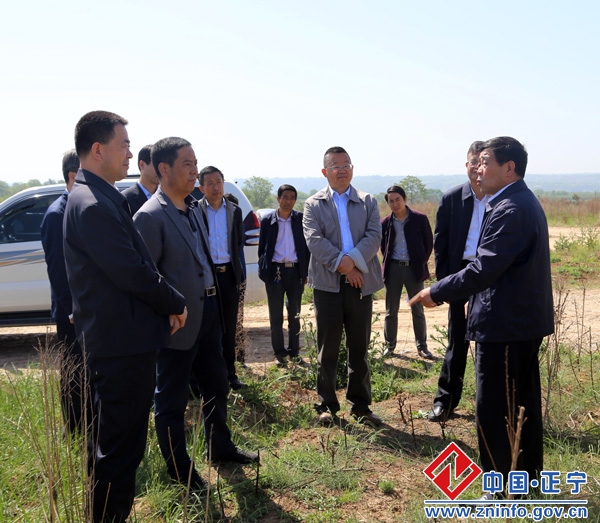 付振伟督查调研宁正煤田核桃峪煤矿和正宁电厂建设工作