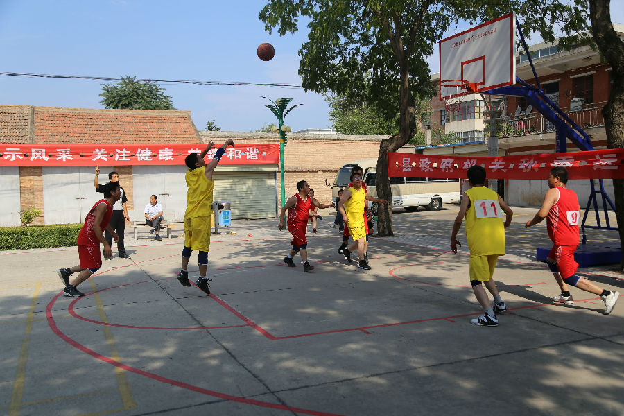 县政府机关秋季运动会赛场掠影