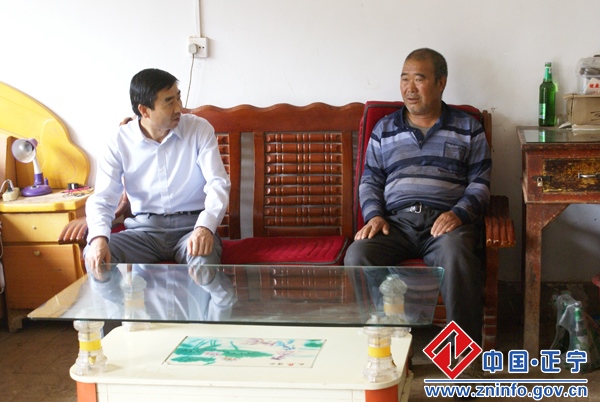 梁宏伟“七一”前慰问困难老党员