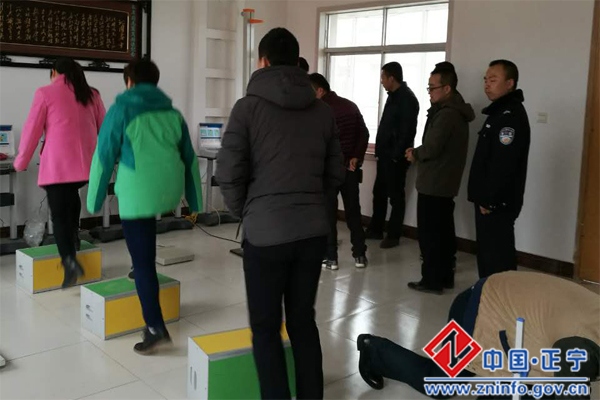 正宁县掀起国民体质监测热潮