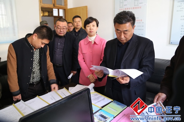 省市考核组考核正宁县2016年农村公路工作