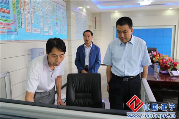 张龙杰督查防汛应急工作