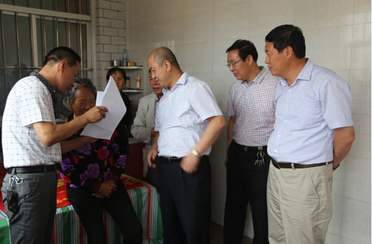 全省农村危旧房改造督查工作组来正宁督查