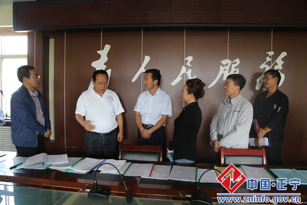 省民委督查组督查正宁县民族团结进步示范创建活动