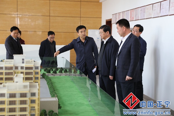 钱建华来正宁县督查第一季度经济工作