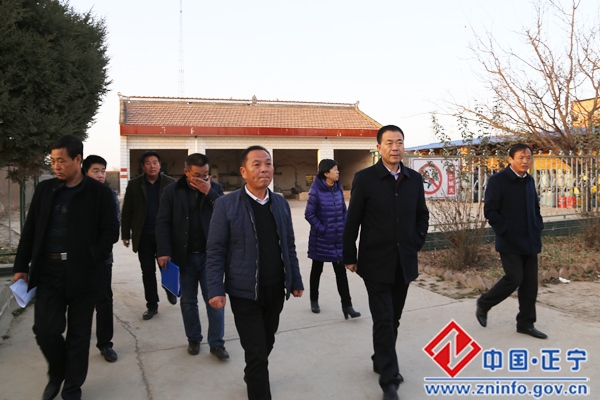 张龙杰督查全县安全生产工作