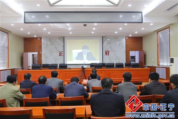 我县组织收听收看全国外贸工作电视电话会议