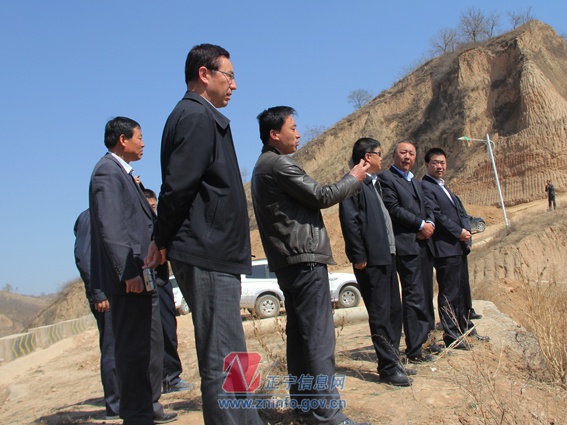 肖铮督查正宁环保工作