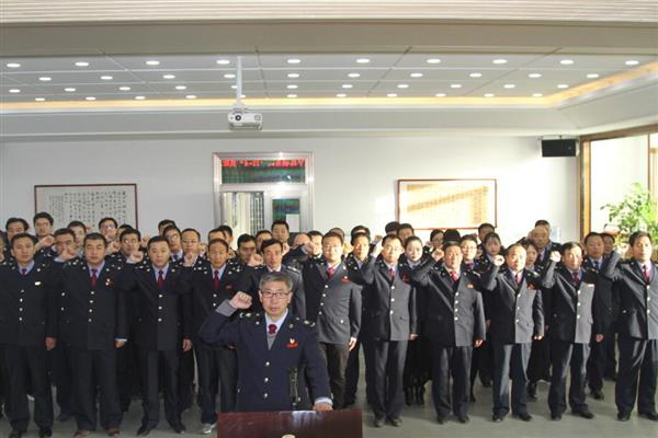 正宁县税务局举行宪法宣誓仪式及宪法知识专题讲座