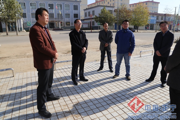 省建设厅督查正宁县新型城镇化试点工作