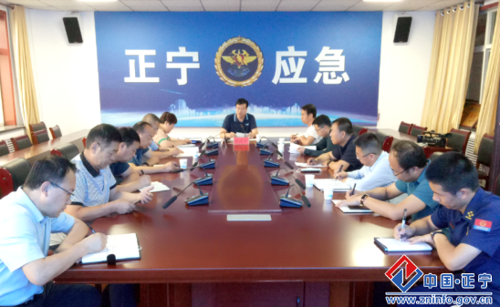 程跟会主持召开全县防汛工作调度会