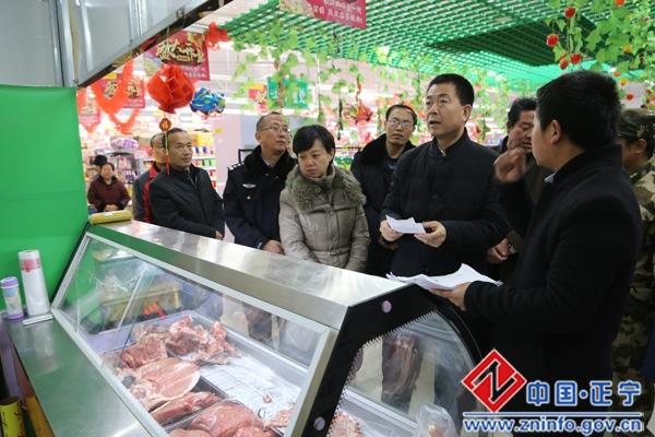 张龙杰督查春节前全县安全生产工作