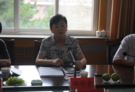 市政府副市长田雁青一行督查正宁食品药品安全监管工作