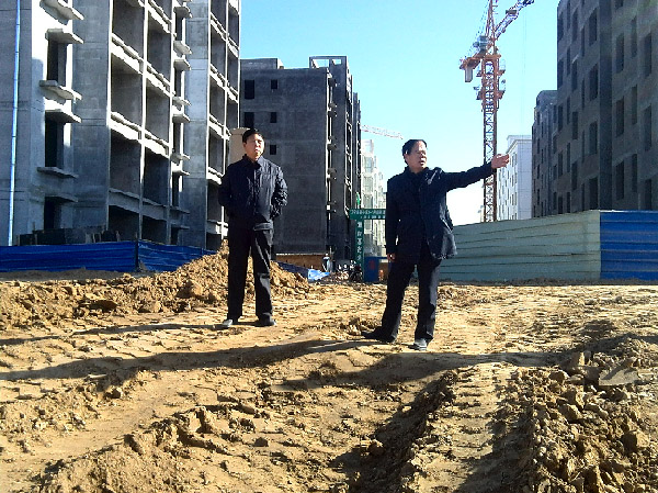 蔡文辉督查县城重点建设项