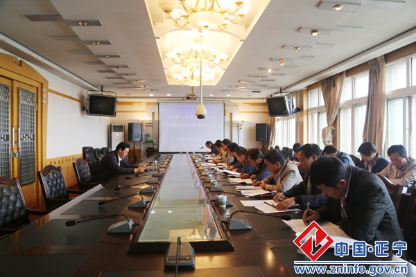 蔡文辉主持召开住建人社政法口党风廉政建设主体责任集体约谈会议