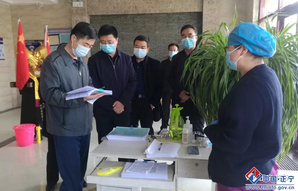 尚科锋来我县督查疫情防控工作
