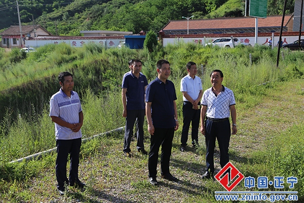 张龙杰督查全县防汛工作