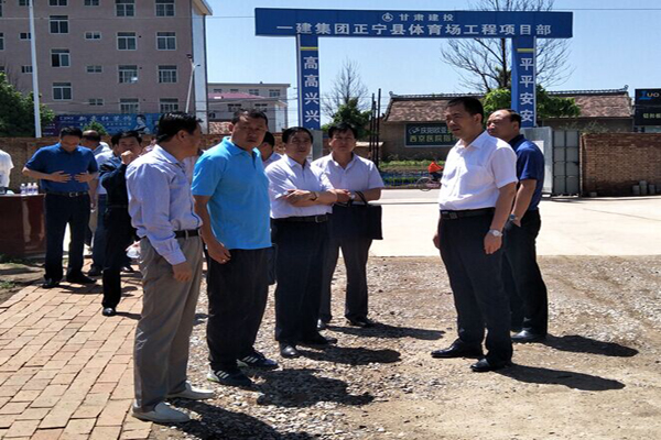 张龙杰督查全县重大项目建设