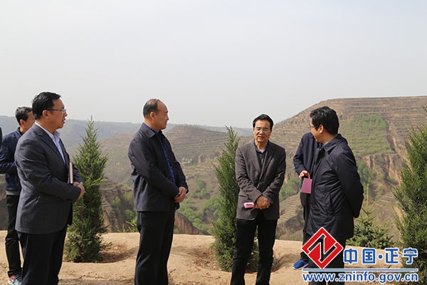 周普生调研正宁农村环境综合整治工作